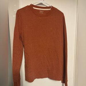 Rust Orange Long Sleeve Thermal